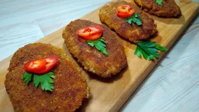 Рыбные котлеты из минтая