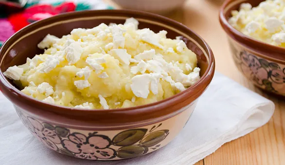 Пшенная каша с творогом всего из 5 ингредиентов кроме соли