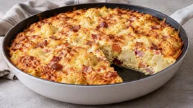 Запеканка с цветной капустой