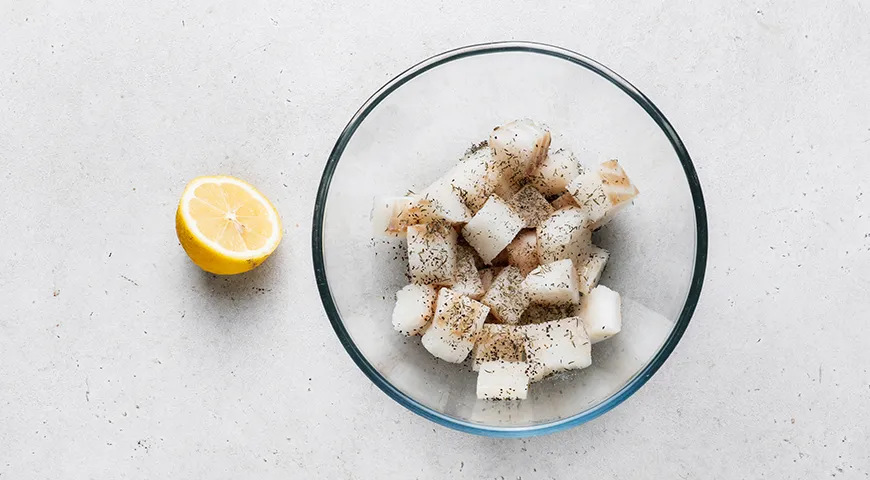 Запеченная треска под сливочно-сырной корочкой