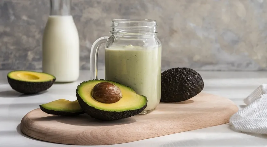Молочный коктейль с авокадо