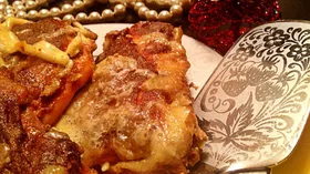 Рецепты с овощами, курятиной и сыром Российский