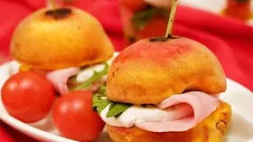 Рецепты с овощами, сыром Моцарелла и ветчиной