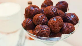 Рецепты с молочной продукцией, алкоголем и фундуком