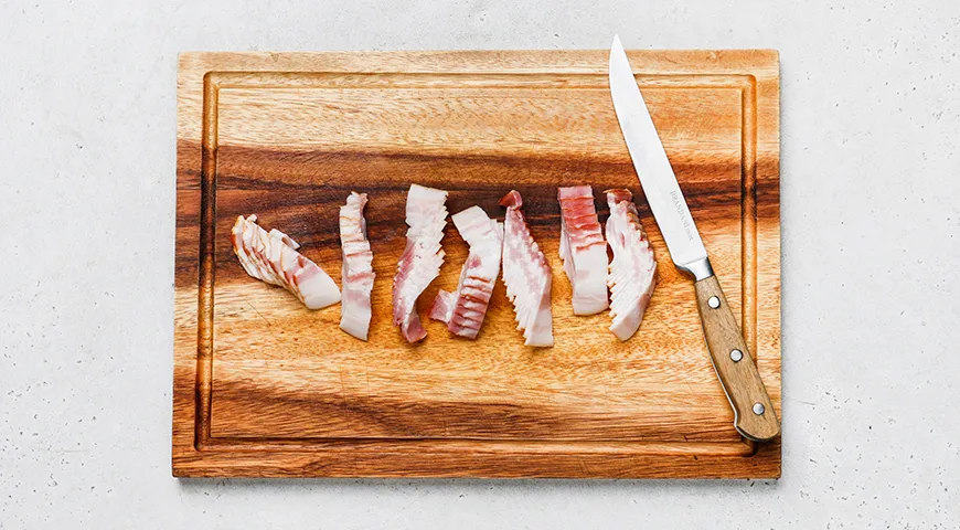 Шакшука с беконом