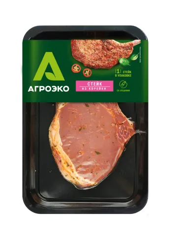 АГРОЭКО Стейк из корейки со специями
