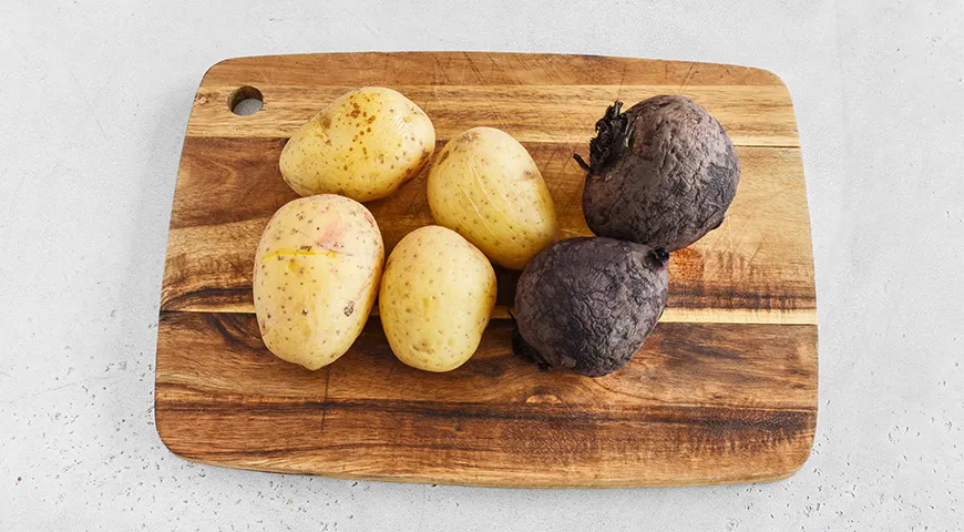 Винегрет с квашеной капустой и морковью по-корейски