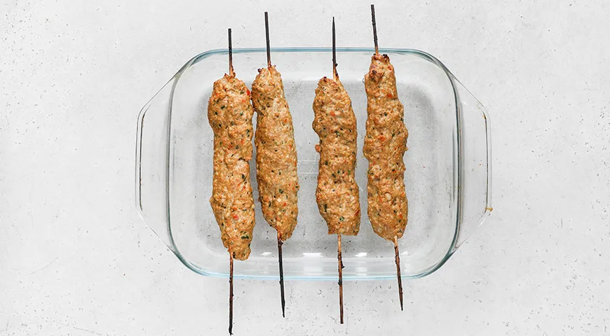 Люля-кебаб с болгарским перцем