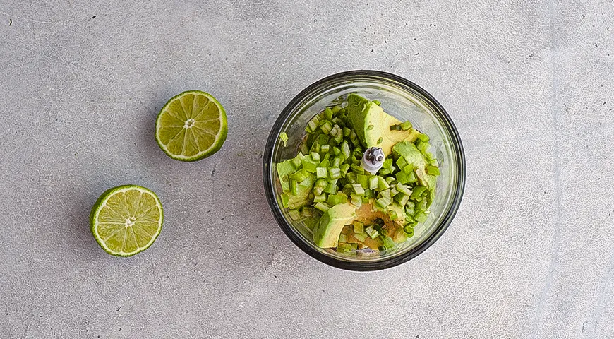 Острый соус из авокадо