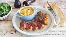 Рецепты с молочной продукцией, свининой и шампиньонами