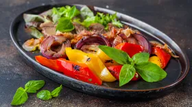 Рецепты с овощами, беконом и говядиной