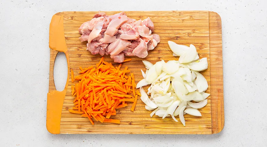 Плов в аэрогриле