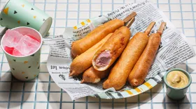 Рецепты с мукой пшеничной, молоком и сосисками