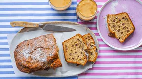 Банановый кекс с шоколадом