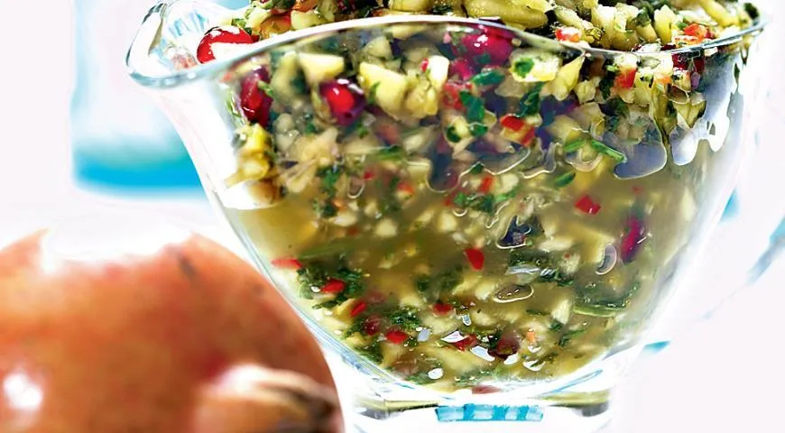 Соусы с гранатом