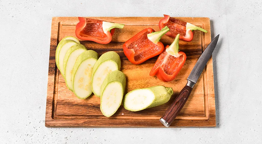 Овощи на электрогриле