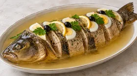 Рыба фаршированная заливная