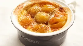 Сливовый гратен с корицей