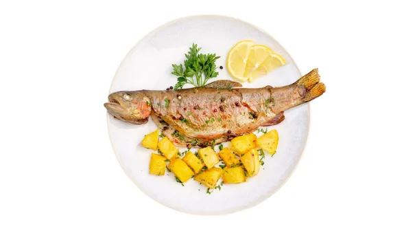 Запеченная форель