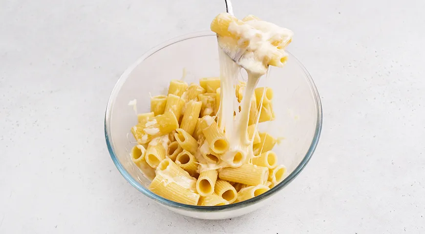 Макароны в микроволновке