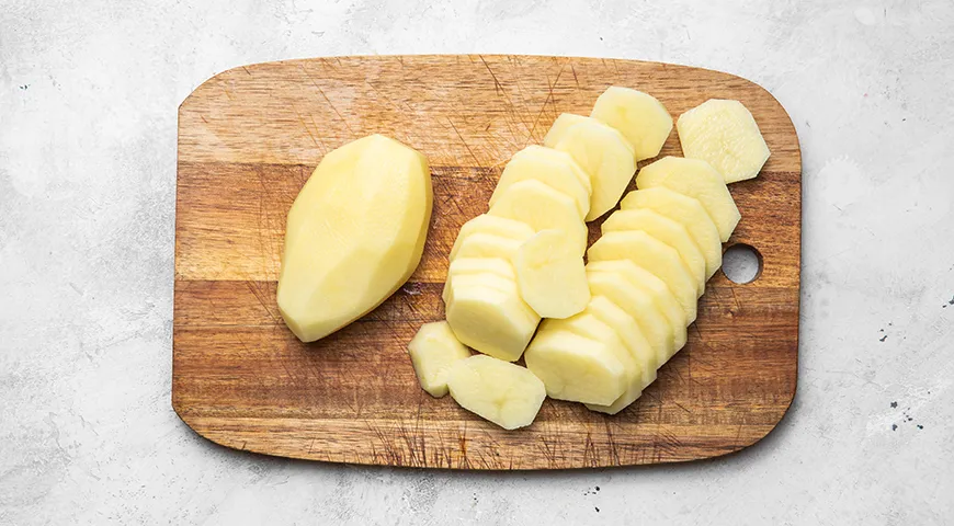 Шашлык с картошкой в духовке