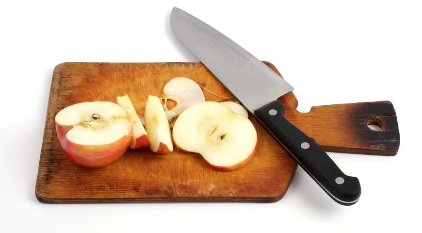 Подготовка яблок к сушке