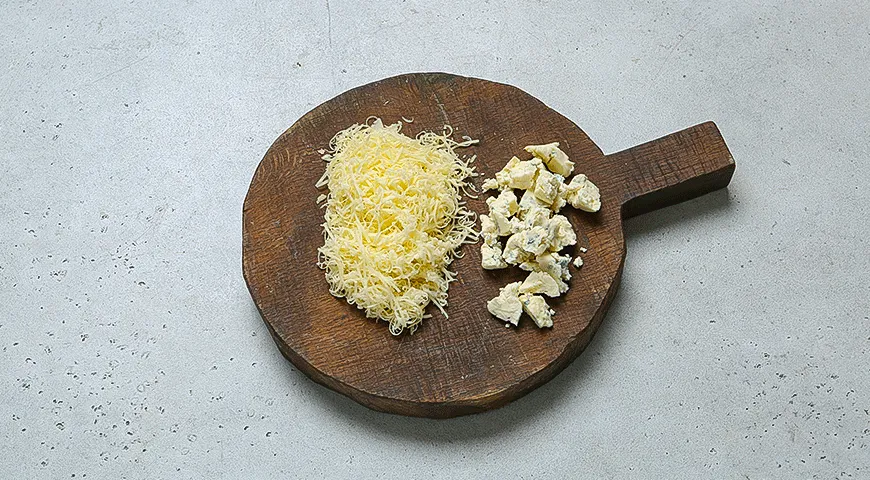 Паста «Четыре сыра»