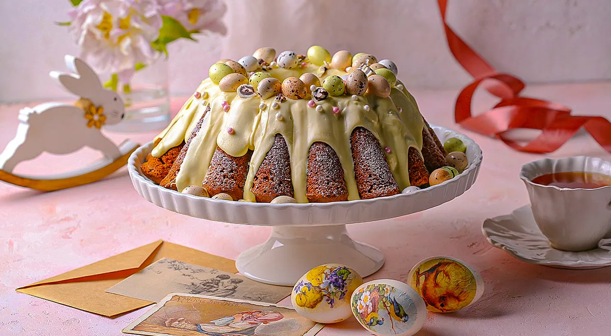 Апельсиновый пасхальный кекс