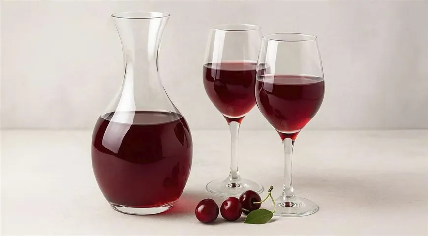 Вино из вишни без косточек