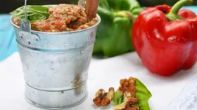 Рецепты с орехами, баклажаном и томатами