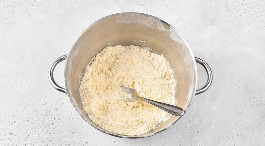 Творожные рогалики с яблоками