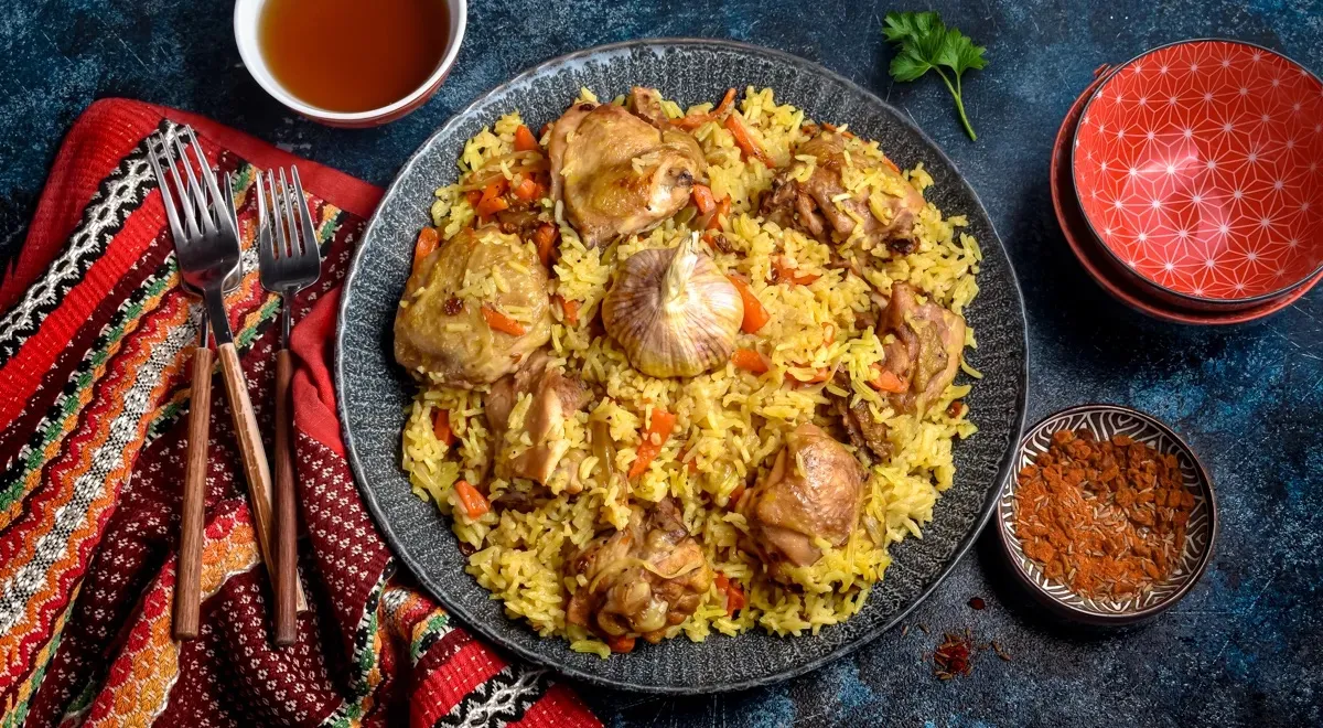Рецепт плова с курицей в духовке