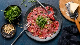 Холодные закуски с мясом