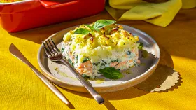 Запеканка с рыбой и картошкой в духовке