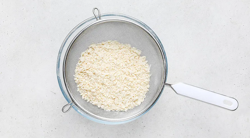 Затирка на молоке