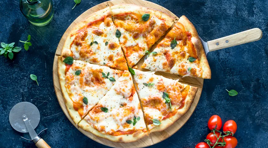 Пицца Маргарита, пошаговый рецепт с фото на ккал