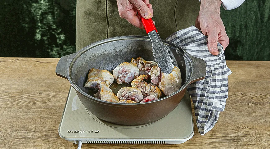 Как приготовить чахохбили из курицы рассказывает шеф-повар