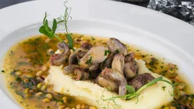 Рецепты с субпродуктами и кедровыми орехами