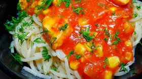 Рецепты с мукой пшеничной, макаронами и птицей