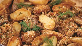 Рецепты с мясом, картофелем и хлебом