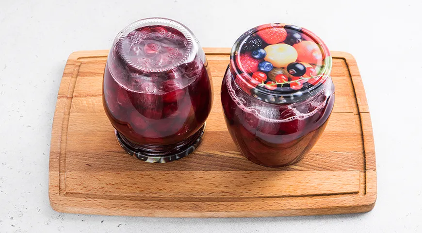 Вишневое варенье на агар-агаре