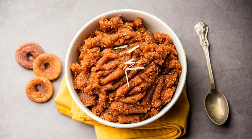 Халва из сушеного инжира (Anjeer ka halwa) — индийский десерт