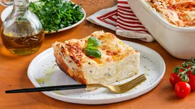 Лазанья с сыром