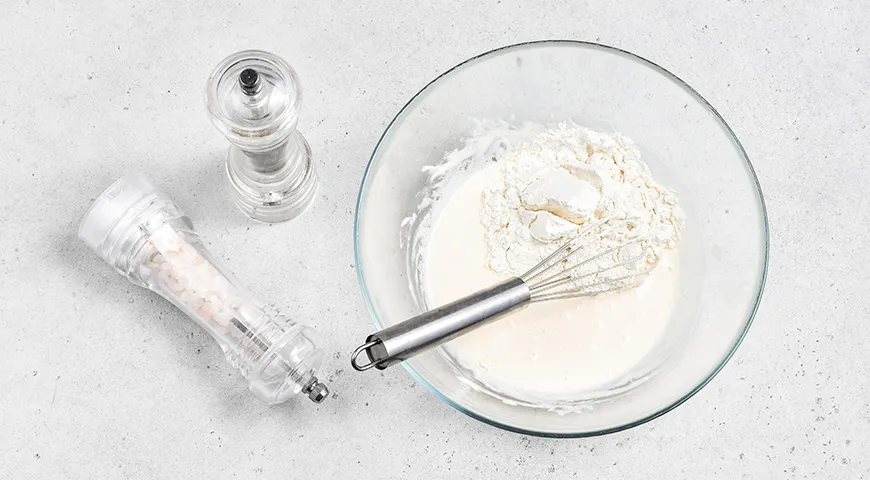 Жареная рыба в сметанном кляре