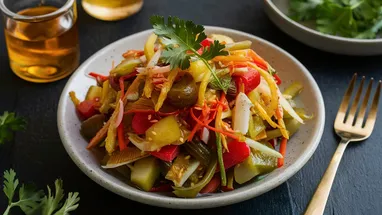 Салаты с капустой, огурцами и помидорами на зиму: 4 интересных рецепта