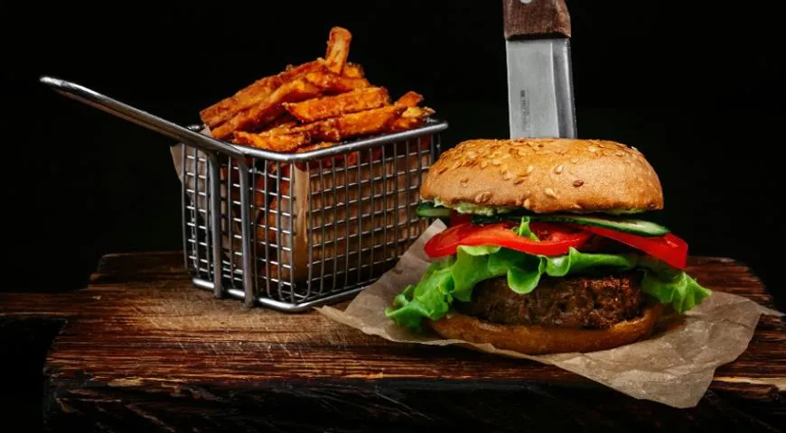 Бургер вегетарианский