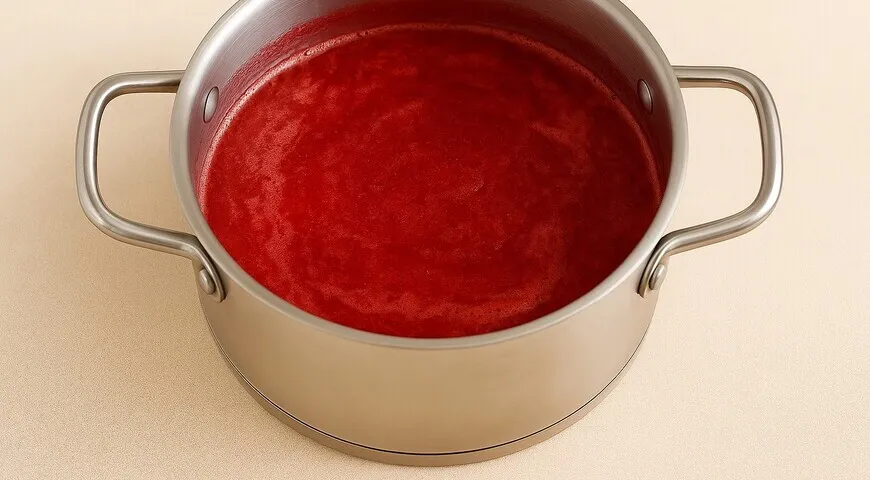 Джем из красной смородины без косточек