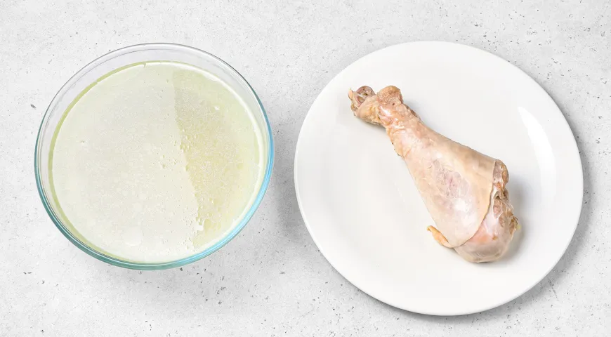 Сырный суп с индейкой