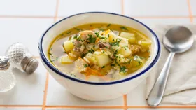 Куриный суп со «звездочками»