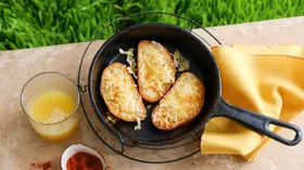 Рецепты с чесноком, сыром полутвёрдым и хлебом